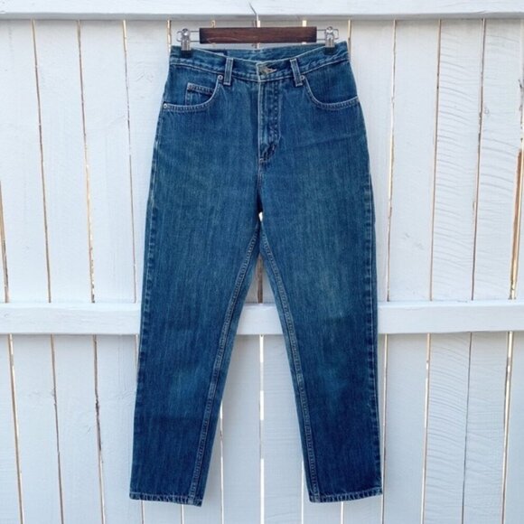 Vintage Lands’ End Denim Jeans - Picture 3 of 13
